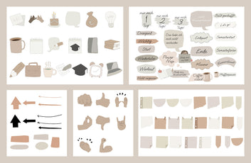 Digitale Sticker - Studium